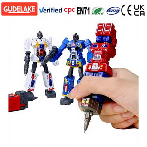 Bolígrafo Deformable, Juguete de Escritorio para Niños, Escritura y Dibujo Dos en Uno, Optimus Sky High Pillar, 40 Piezas, Robots de ABS - Product Image 1
