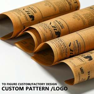 Customized Logo Printing Food Grade Burger Wrapper Fat and Rice Grease Resistant for Sandwiches Cakes Bread - Product Image 6