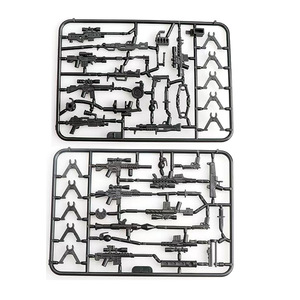 Accesorios para Armas Militares, Correa para Pistola, Bloques de Construcción, Equipo para Minifiguras, Ametralladora Pesada de Juguete, Rifle de Plástico para Construcción - Product Image 4