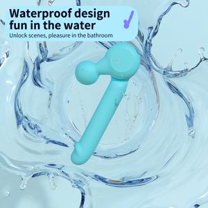 Vibrateur 2 en 1 à succès pour le point G et le clitoris avec massage des seins, rechargeable par USB, étanche, multi-vitesses pour femmes - Product Image 5