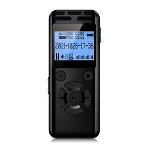 Enregistreur vocal numérique à écran couleur personnalisé, directement de l'usine, lecteur MP3, enregistreur audio portable pour réunions, étudiants, entretiens - Product Image 5