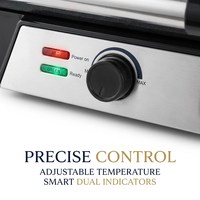 Nouvelle machine à griller électrique professionnelle de haute qualité, gril à contact électrique commercial, panini grill
