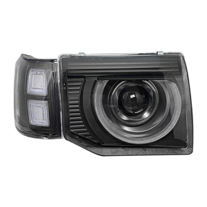 Faro Delantero LED para Mitsubishi Pajero Montero V32 92-01, Luz de Circulación Diurna LED de Alto Nivel, Señal de Giro, Proyector, Conjunto de Faros - Product Image 1