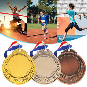 Medallas <span class=keywords><strong>de</strong></span> Gimnasia <span class=keywords><strong>de</strong></span> Aleación <span class=keywords><strong>de</strong></span> Zinc Metálica Diseñadas a Medida, Medalla Deportiva 3D Dorada para Calistenia y Danza con Cinta para el Cuello, Premio para Ganadores - Product Image 2