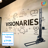Impresión de Pared 3D, Robot, Máquina de Impresión de Tinta, Impresión Vertical para Murales de Pared