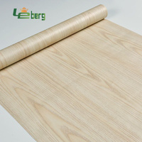 Papel Decorativo de Melamina con Textura de Madera para Muebles, Rollo de Papel de Melamina para Laminado de MDF