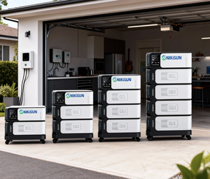 니키선 대용량 48V 10KW 20KW 30KW 50KW 리튬 이온 배터리 팩 에너지 저장 배터리 및 인버터 올인원 - Product Image 2