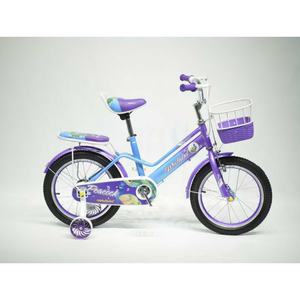 Vélo pour enfants à une vitesse, violet, 12-20 pouces, pour filles <span class=keywords><strong>de</strong></span> 8 ans, avec panier en plastique, fourche en acier pliable, pédale ordinaire - Product Image 4