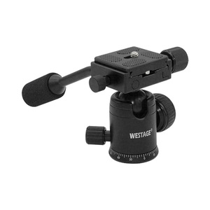 Westage <b>Panoramic</b> Tripod Head With Handle 360 Degree Rotation For Dslr <b>Camera</b> And Phone Photography - Product Image 1