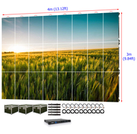 Panel LED de Alquiler para Exteriores de 4m x 3m, P2.9, Impermeable IP65, para Conciertos, Pantalla LED de Alta Definición de 2.9mm, 13 pies x 10 pies