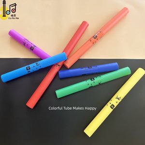 Instrument de musique à percussion éducatif, <span class=keywords><strong>tube</strong></span> sonore 8 tons, <span class=keywords><strong>tube</strong></span> arc-en-ciel coloré portable, prix - Product Image 2