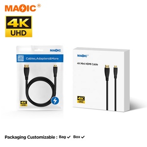 Câble Mini <span class=keywords><strong>HDMI</strong></span> vers <span class=keywords><strong>HDMI</strong></span> 4K 30Hz plaqué or Câble Mini <span class=keywords><strong>Hdmi</strong></span> vers <span class=keywords><strong>Hdmi</strong></span> 1.4 mâle vers mâle pour appareil photo <span class=keywords><strong>tablette</strong></span> vers téléviseur projecteur - Product Image 3