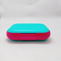 Boîte à lunch thermique personnalisée 2023 étanche 4 compartiments en plastique Tritan écologique sans BPA pour écoliers bento pour enfants