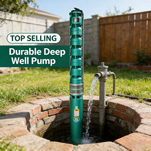 Bomba de Agua de Pozo Profundo de Ahorro Energético para Suministro de Agua Rural y Riego Agrícola - Product Image 1