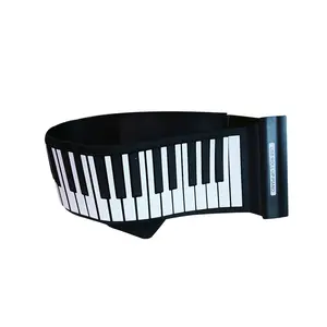 2023 गर्म उत्पाद पेशेवर मिडी 61 चाबियाँ हाथ लुढ़का पियानो बिजली पियानो कुंजीपटल foldable लागत-प्रभावी के साथ पियानो