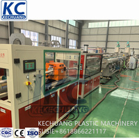 Máquina para Fabricar Tuberías de 3 Capas de PPR/HDPE Reforzadas con Fibra de Vidrio, de 20 a 110 mm, Extrusora de un Solo Tornillo, Línea de Producción de Tuberías de Fábrica