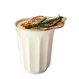 Japanese-style Pure White High-temperature Resistant <b>Microwave</b> Safe Ceramic Mug for Coffee Milk Breakfast Latte Art - Product Image 3