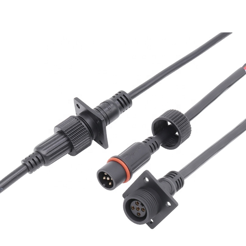 M23 5 контактный Электрический разъем питания кругового освещения водонепроницаемый автомобильный разъем панели