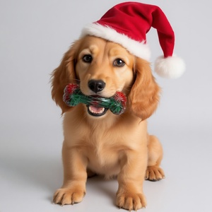 Weihnachts-TPR-Kauspielzeug für Hunde, Bissresistent, zur Zahnreinigung, Großhandel - Product Image 3