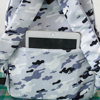 Mochila Escolar Unisex de Gran Capacidad Marksman, Cómoda de Llevar, con Bolsillo Lateral, Mochila de Viaje para Estudiantes