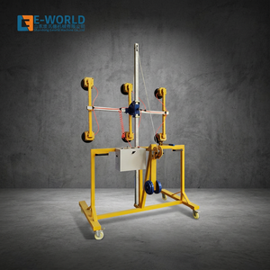 EWORLD Chine Meilleure Vente Ventouse en Acier pour le Transport de Verre Facile à Utiliser Épaisseur de Verre 3-25mm - Product Image 1