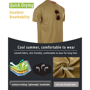 T-Shirt Tattica di Qualità Premium, Costruzione Resistente e Confortevole, Versatile per Tutte le Stagioni, Ideale per Sport e Allenamento - Product Image 2