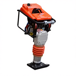 เครื่องบดอัดดินแบบสั่นสะเทือน รุ่นยอดนิยม ใช้กับน้ำมันเบนซิน สำหรับบดอัดดิน ทราย ดิน พร้อมมอเตอร์ใหม่ คุณภาพสูง - Product Image 4