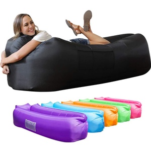 <b>Inflatable</b> Lounger Air <b>Sofa</b> Chair Camping Portable Water Proof Couch for Hiking, Picnics, Outdoor Lightweight and Easy to Set up - Product Image 1