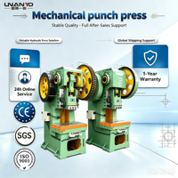 Presse à poinçonner mécanique de 125 tonnes avec roulement et moteur, machine multifonctionnelle pour le poinçonnage de tôles métalliques