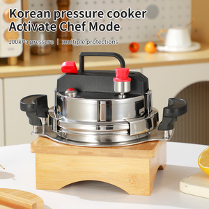 Mini autocuiseur coréen en acier inoxydable 304, adapté à la cuisine, une personne, un <span class=keywords><strong>pot</strong></span> - Product Image 2