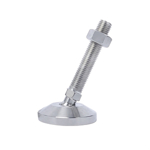 Pieds de table en acier au carbone avec pieds de nivellement réglables robustes pour équipement industriel - Product Image 1
