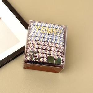 10 ชิ้น/ชุด ยางรัดผม<span class=keywords><strong>ส</strong></span>ีผ<span class=keywords><strong>ส</strong></span>มสไตล์ฝรั่งเศส ยืดหยุ่น<span class=keywords><strong>ส</strong></span>ูง บรรจุกล่อง ที่คาดผม <span class=keywords><strong>ส</strong></span>ายรัดผม<span class=keywords><strong>หนัง</strong></span> อุปกรณ์เ<span class=keywords><strong>ส</strong></span>ริมผม ขายส่ง - Product Image 6