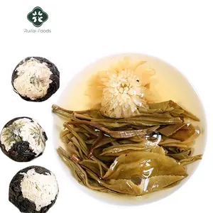 Hinese-té de flores clásico dorado, Bola de té con aroma orgánico