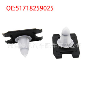 Repuesto Automotriz Hurricane para BMW E38 F25, Clip de Fijación para el Borde de la Puerta 51718259025, para Serie 7, X3, X4 - Product Image 1