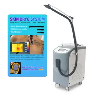 Pele ar refrigerador zimmer dispositivo pele alívio crio crioterapia-30c ar frio refrigeração