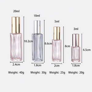 Frasco Vacío de Perfume de Vidrio con Atomizador de Lujo en Color Degradado, 3ml 5ml 10ml 20ml - Product Image 2