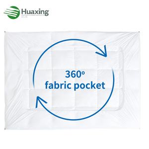 Protège-matelas <span class=keywords><strong>douillet</strong></span>, chaud et confortable, amovible, avec jupe de lit intégrée, rembourrage en fibres spirales, <span class=keywords><strong>surmatelas</strong></span> en sherpa pour hôtel - Product Image 6