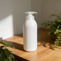 Bouteille pompe givrée de 500 ml pour shampoing et lotion pour bébé, logo personnalisé