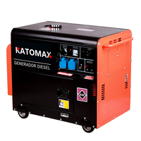 Katomax Générateur silencieux et silencieux pour entrepôts et installations de stockage Générateur diesel de qualité industrielle avec enroulements en cuivre