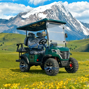 2026 Club Golf Cart Lifted 3-4 Passenger Golf Cart with Cargo Outdoor AC New Off-road Electric Golf Utility Carts for Sale - Product Image 3