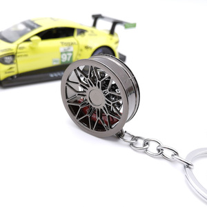 Design Cool portachiavi in metallo di lusso portachiavi portachiavi <span class=keywords><strong>per</strong></span> auto portachiavi creativo ruota mozzo catena <span class=keywords><strong>per</strong></span> uomo donna regalo - Product Image 5