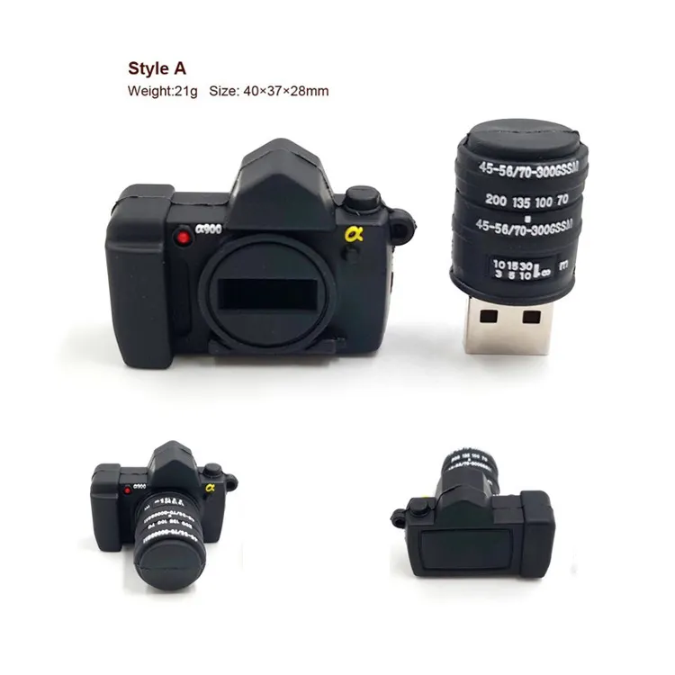 ร้อนขายกล้องรูป Usb แฟลชไดรฟ์128เมกะไบต์-128กิกะไบต์ที่มี Pendrive กล้องการออกแบบ