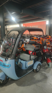 Triciclo Urbano de Ocio 2024 al por Mayor de Fábrica, con Motor de 500W/800W, Batería de Plomo-ácido de 48V y Dos Filas de Asientos - Product Image 6