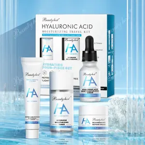 Label Pribadi Produk Perawatan Kulit Pria OEM Hyaluronic Vegan Perbaikan Organik Pelembab Jerawat Anti Penuaan Kit Perawatan Kulit untuk Pria