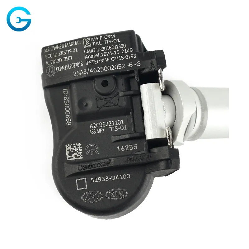 جهاز مراقبة ضغط الإطارات Tpms 52933-D4100, نظام مراقبة ضغط الإطارات Tpms عالي الجودة لسيارات كيا وهيونداي