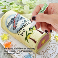 Vente d'usine Stylo marqueur alimentaire Princess pour stylos marqueurs comestibles Décoration de gâteaux Stylo d'art
