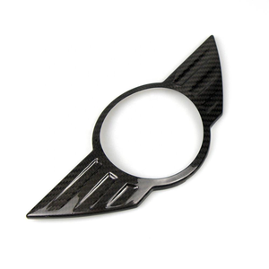 Autocollant de logo Mini Cooper en fibre de carbone véritable Carmon, couvre-emblème pour Mini Cooper F54 F55 F56 F57 R55 R56 R57 R58 R59 - Product Image 4