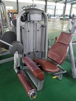 ST-9001 Appareil commercial de flexion des jambes assis avec haltères intégrés - Équipement de gym