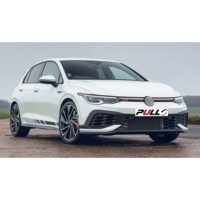 Convient pour Volkswagen Golf 8 GTI clubsport, le kit de carrosserie comprend un assemblage de pare-chocs avant et arrière avec des jupes latérales et un diffuseur arrière