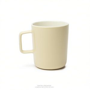 Tazza in Ceramica Excelsa Crema 11x10x8 Cm, Design Nordico, Tazza in Porcellana - Product Image 3